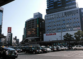 Jr広島駅1fから広島駅前店までのご案内 レンタカーならタイムズカーレンタル