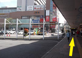 Jr新潟駅 万代口から新潟駅前店へのご案内 レンタカーならタイムズカーレンタル
